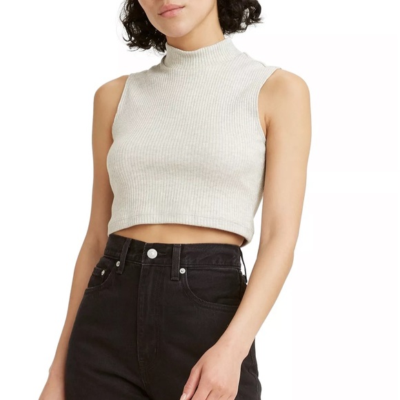 ribbed vest & long-sleeve wrap top set - Picture 5 of 7